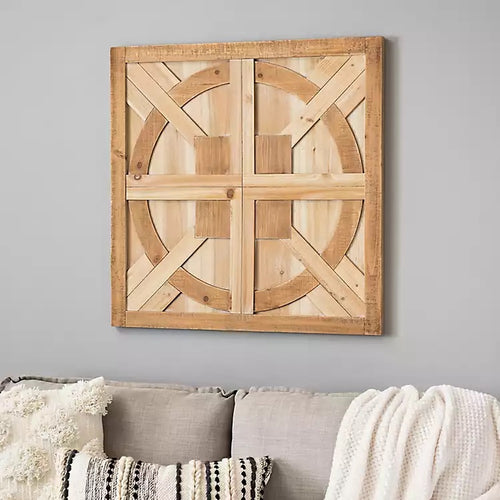 Large Wood Wall Decor