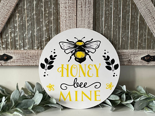 Honey Bee Mine Indoor Sign