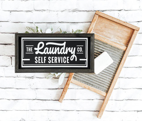 Farmhouse Laundry Wall Decor