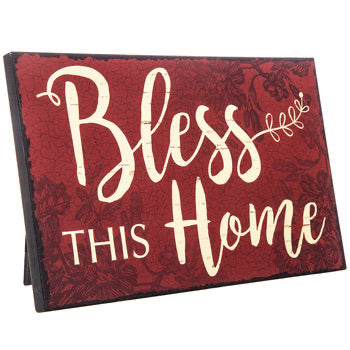 Bless This Home Wood Wall Or Table Decor