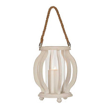 Load image into Gallery viewer, Wood And Glass Lantern