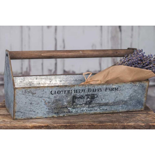 Wood And Metal Caddy