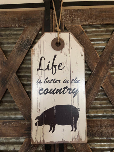 Country Wood Wall Decor