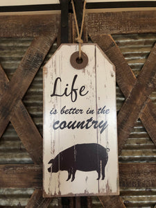 Country Wood Wall Decor