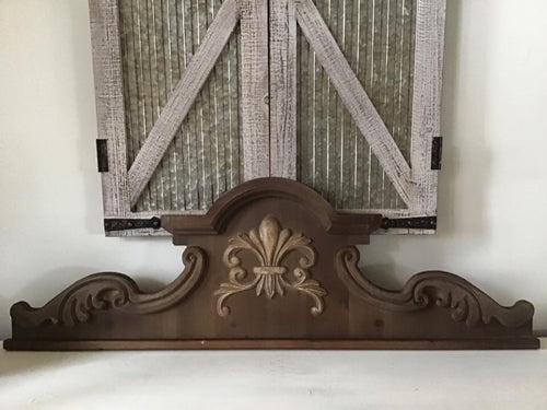 Provincial Wood Wall Accent