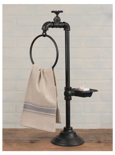 Soap And Towel Holder